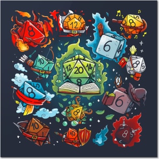 Dice World Posters and Art